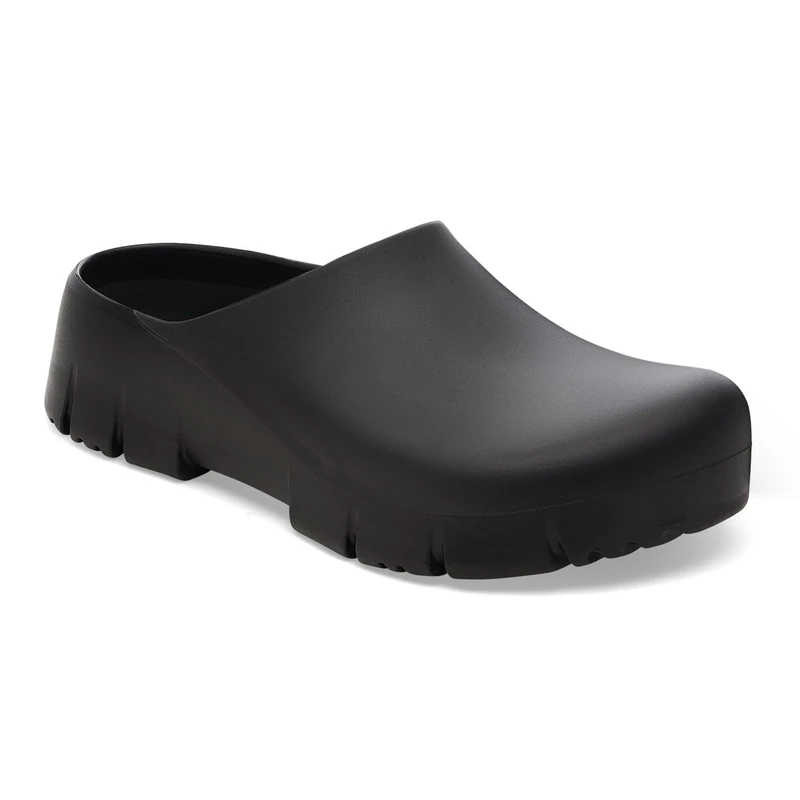 Birkenstock Super Birki 2.0 PU Clog OB, Normal Width, Black, 11 UK