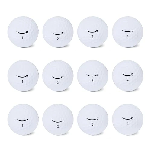 Amazon Basics Core Soft Golf Balls, 12-Pack