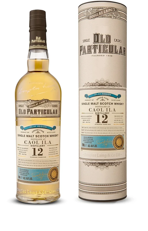 OLD PARTICULAR, CAOL ILA, 2011, 12 YEARS OLD, 70CL, 48.4% ALC./VOL.