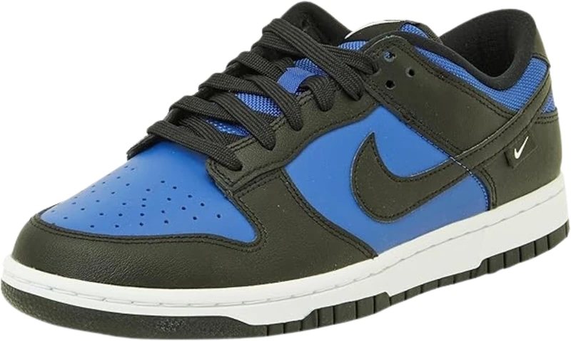 NIKE HM9606-400 Dunk Low Men Astronomy Blue/Black-White UK 7.5