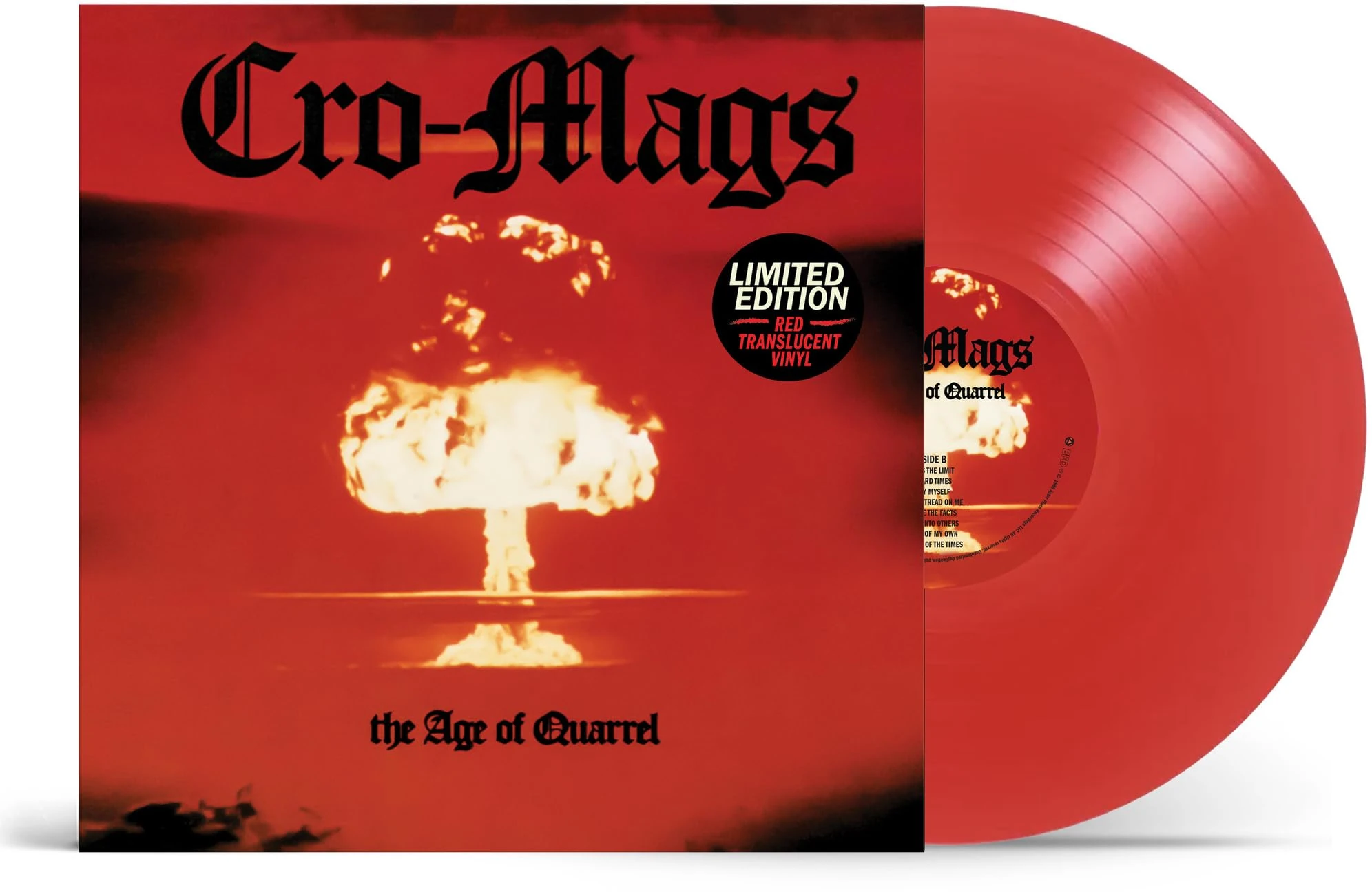 The Age of Quarrel (Ruby Red Translucent LP) [VINYL]