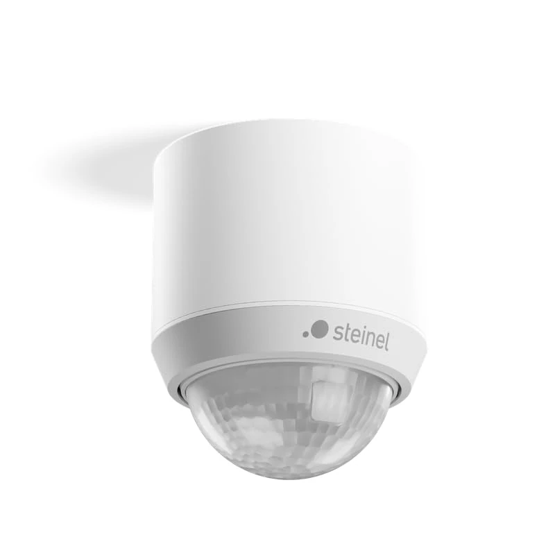 Steinel MD IR N360 Ceiling Recessed White - Ceiling Motion Sensor with 360° Detection | Precise Sensor Control & App Integration
