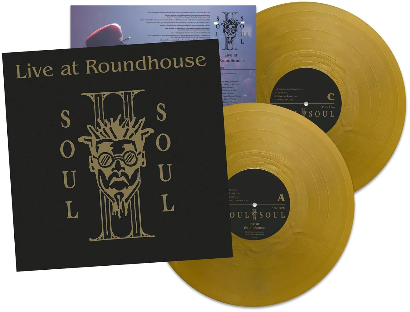 LIVE AT THE ROUNDHOUSE (GOLD COLOURED VINYL) [VINYL]