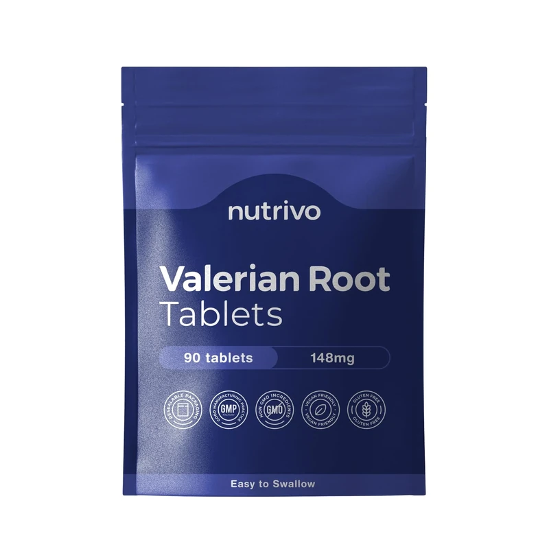 Valerian Root Tablets - 90 Tablets | Good Alternative to Valerian Root Capsules, Valerian Tincture or Valerian Drops | Vegan & UK Made