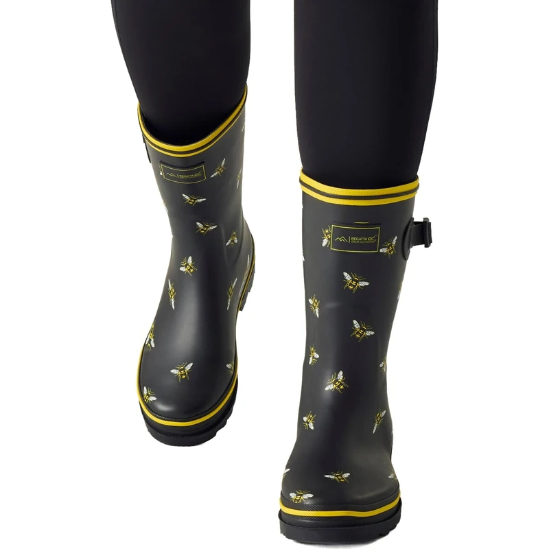 Regatta Women's Lady Amelia Wellington Boots Mid Length Waterproof Outdoor Footwear