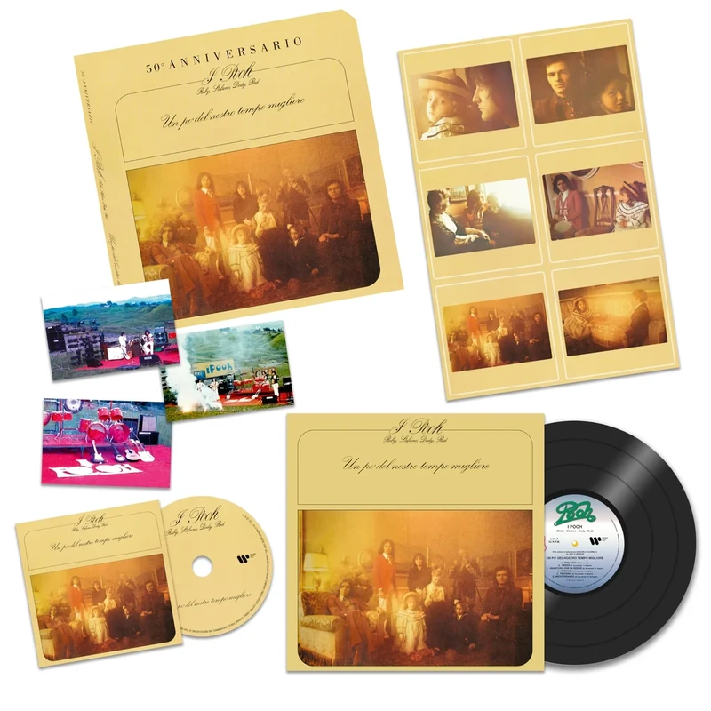 Un Po' Del Nostro Tempo Migliore (50 Ann.) Box Lp, CD Originale + Illustrazione [VINYL]