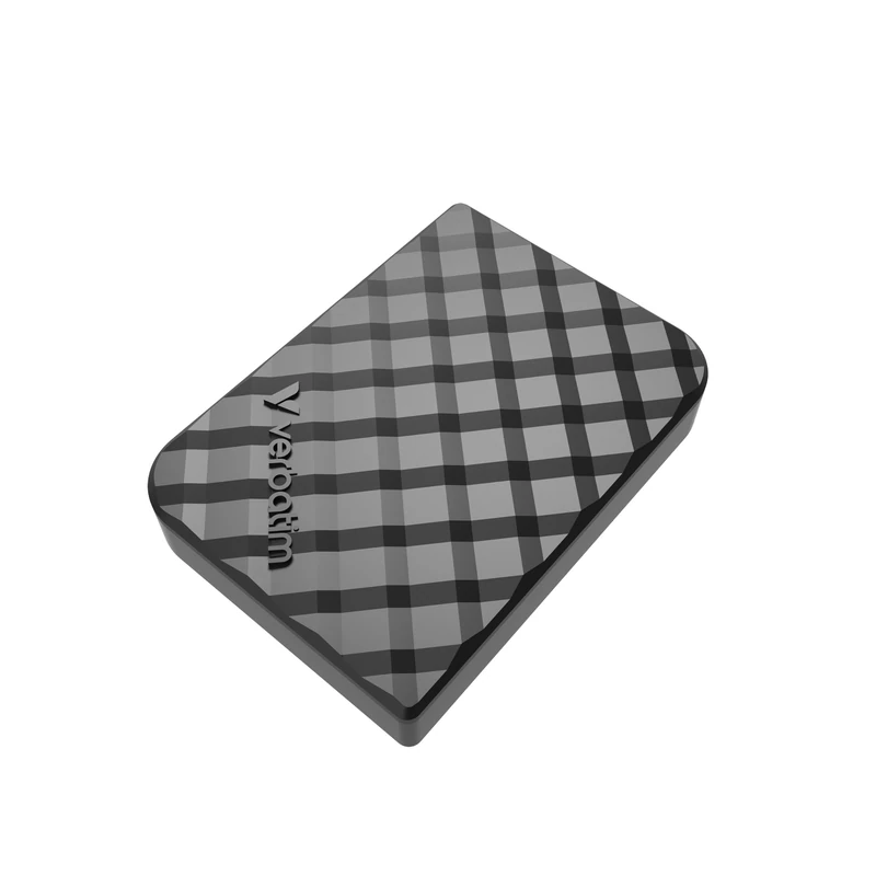 Verbatim Store 'n' Go Mini Diamond Portable SSD 2TB, USB 3.2 Gen 1 with USB-C Adapter 1000MB/s, Compact 35g, High Speed Data Transfer, Nero Backup Software, for PC & Mac, Black