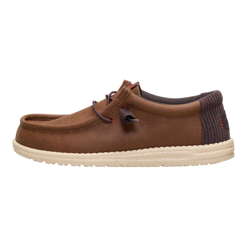 HEYDUDE Wally Waxed Casual Brown