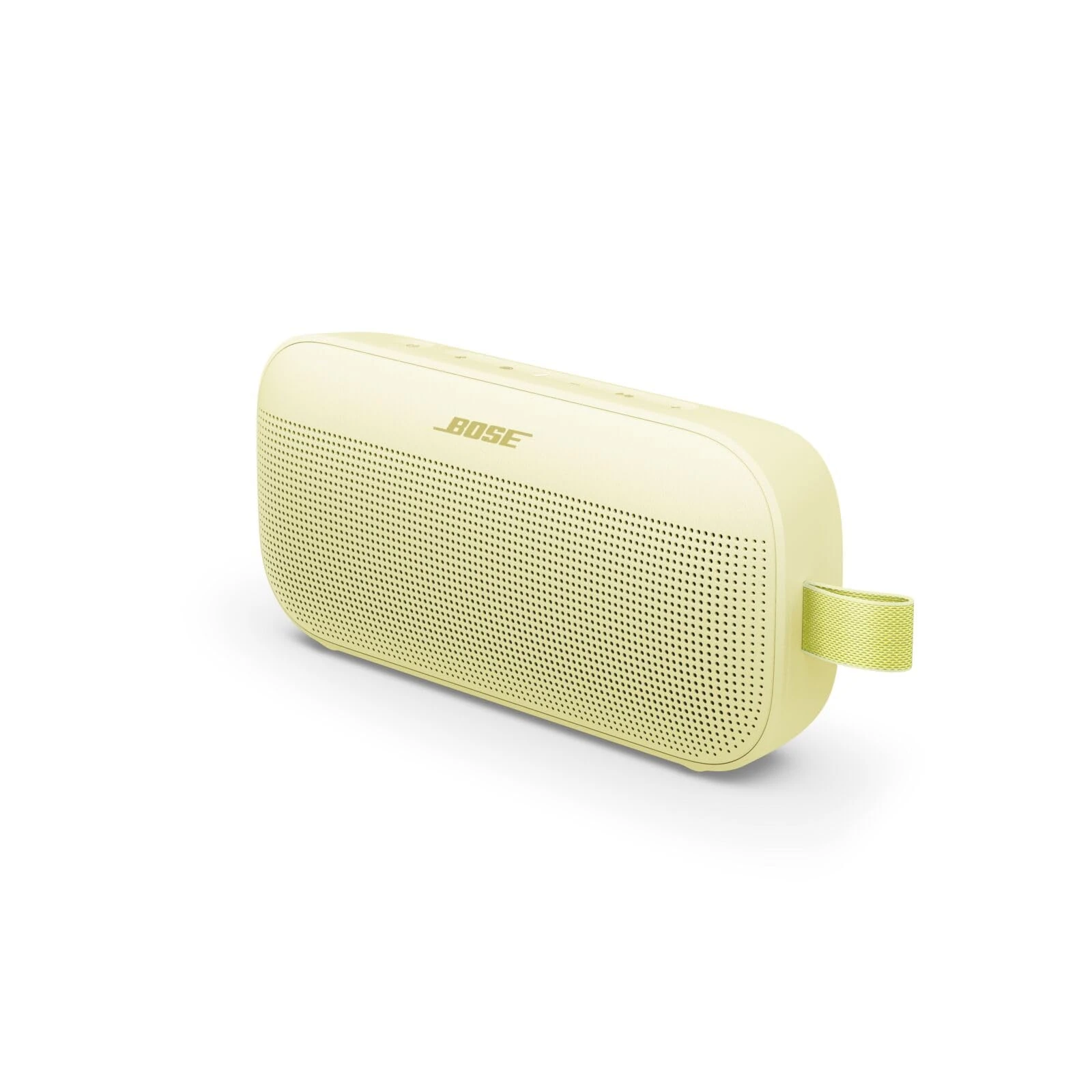 Bose SoundLink Flex Portable Bluetooth Speaker (2nd Gen), Small Portable Wireless Outdoor Speaker with Hi-Fi Audio, Up to 12 Hrs Battery Life, Waterproof and Dustproof, Citrus Yellow - Limited Edition