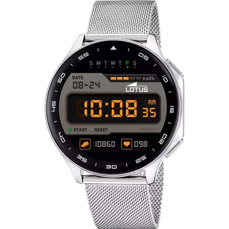Lotus Smartwatch with Steel Mesh Bracelet 50050/2