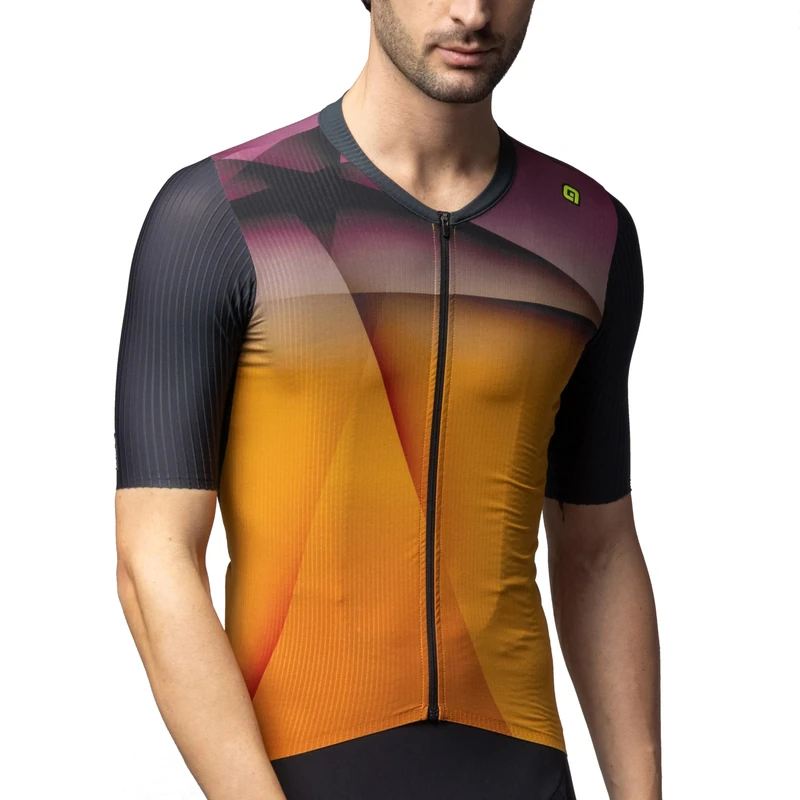 Alé Cycling Men's R-EV1 Sprinter Cycling Jersey, Congo, M