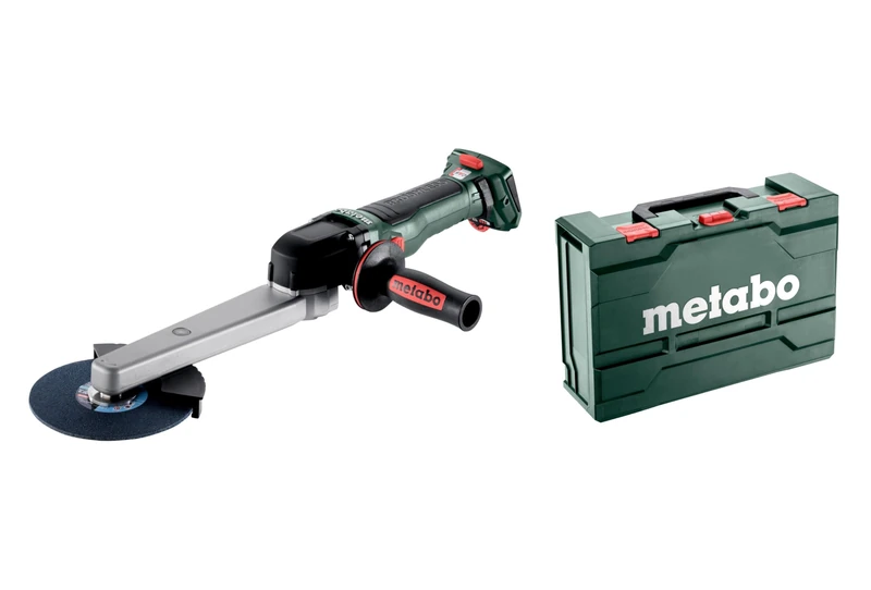 Metabo KNSVB 18 LTX BL 150 (601765840) Cordless Fillet Weld Grinder in metaBOX 185 XL case Without Battery Pack, Without Charger