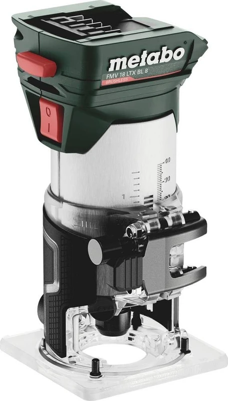 Metabo FMV 18 LTX BL 8 (601742830) Cordless Trim Router, Body only in case