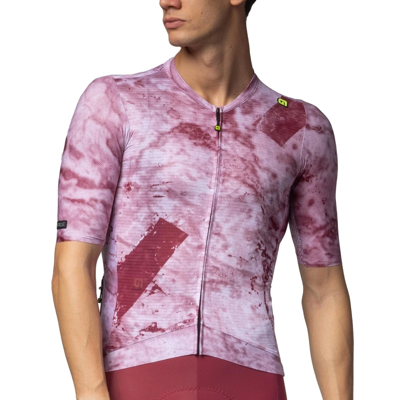 Alé Cycling Men's PR-E Marble Cycling Jersey, Bossa Nova, XL