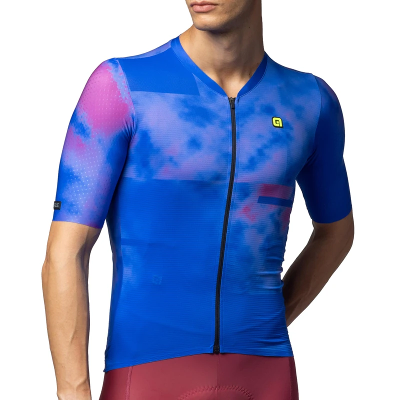 Alé Cycling Men's PR-E Atmosfera Cycling Jersey, Cobalt Blue, XXL