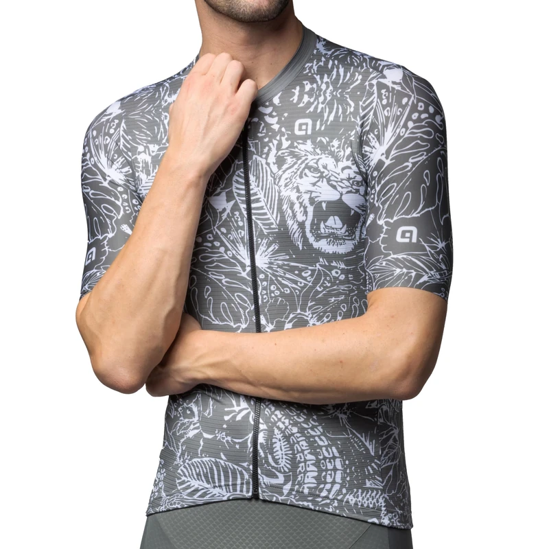 Alé Cycling Men's Pragma Safari Cycling Jersey, Fango, L