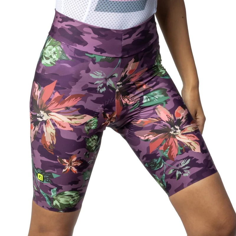 Alé Cycling Women's PR.E Sauvage Cycling Shorts, Aubergine, XS