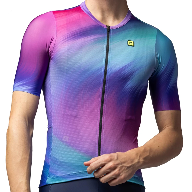 Alé Cycling Men's PR-E Aurora Cycling Jersey, Multicolor, M - Image 1