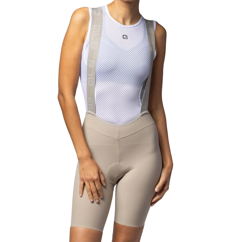 Alé Cycling Women's PR.E Master 2.0 Bib Shorts, Sand, XL