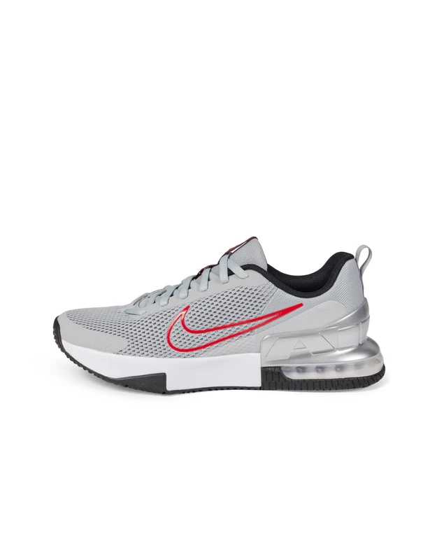 NIKE Mens Air Max Alpha Trainer 6 Sneaker, Flt Silver University Red, 8.5 UK - Image 1