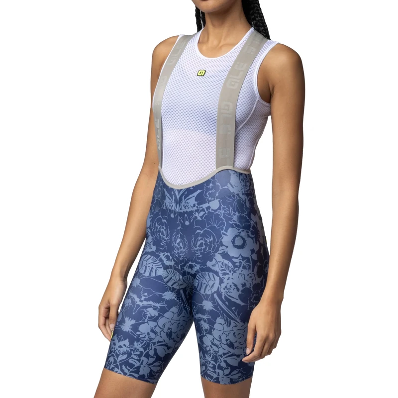 Alé Cycling Women's PR.E Sauvage Bib Shorts, Blue, XS