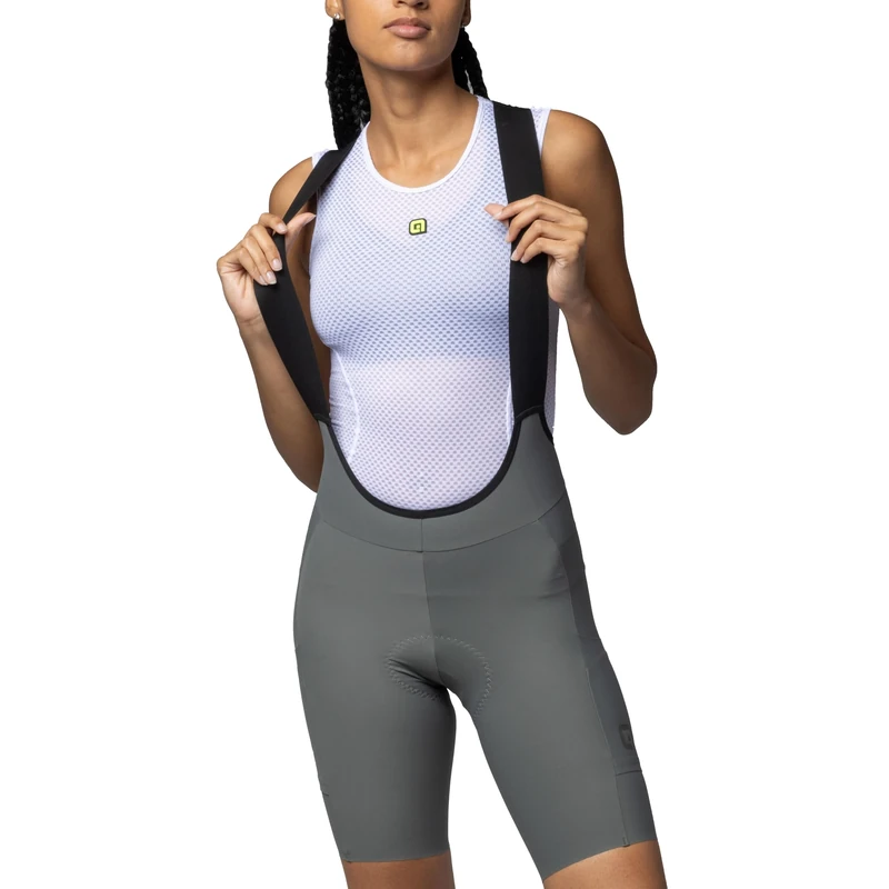 Alé Cycling Women's Off Road - Gravel Gravel-Pro Bib Shorts, Fango, S