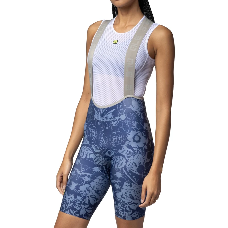 Alé Cycling Women's PR.E Sauvage Bib Shorts, Blue, XXS