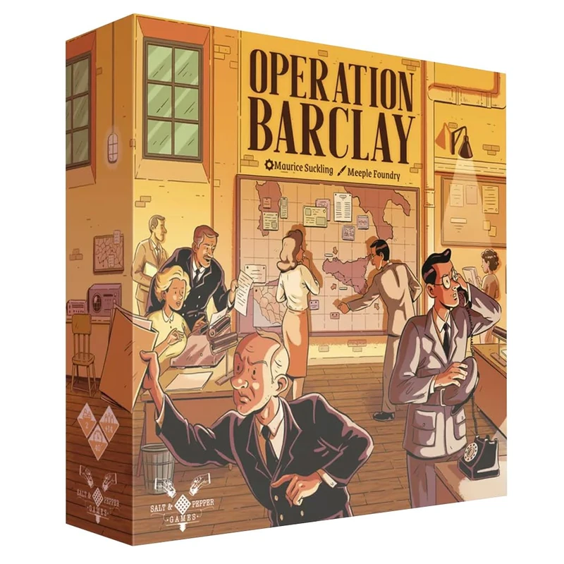 Salt & Pepper Games Operation Barclay - WWII Strategy Game