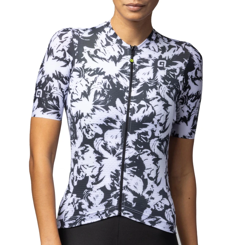 Alé Cycling Women's Pragma Essenza Cycling Jersey, Black, M