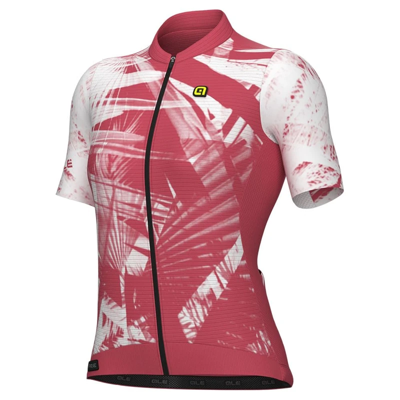 Alé Cycling Women's PR.E Palm Cycling Jersey, Coral Red, M