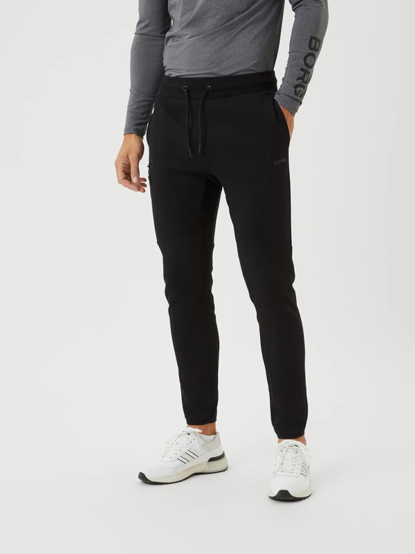 Björn Borg Borg TECH Sweat Pants – Men's Tracksuit Bottoms, Comfortable and Breathable, Zip Pockets, Perfect for Sports and Leisure