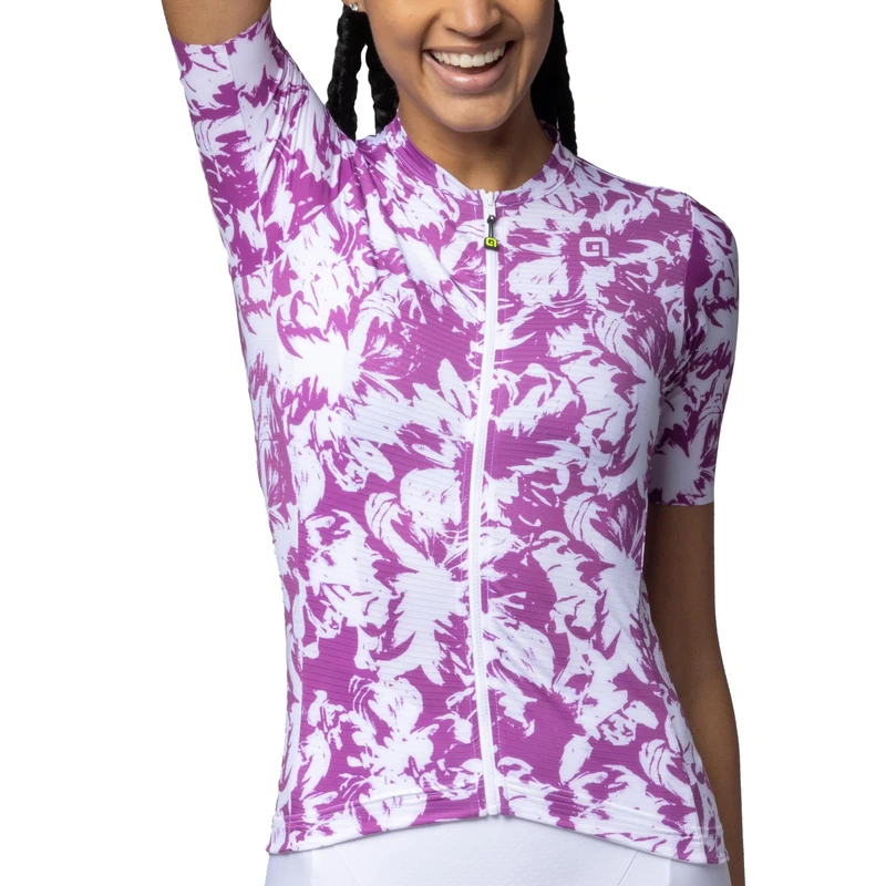 Alé Cycling Women's Pragma Essenza Cycling Jersey, Violetta, L