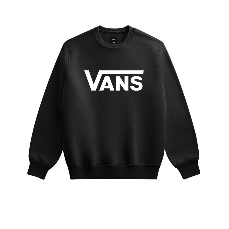 Vans Men's Classic Iii Crew, Black, XS