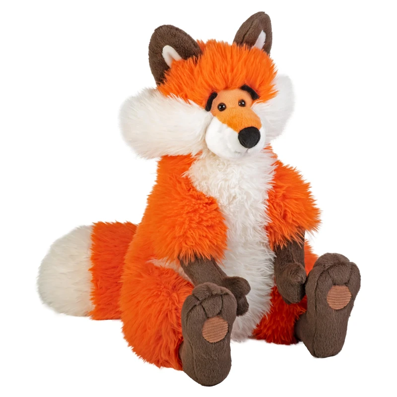 Wild Republic Snuggleluvs, Red Fox, Weighted Stuffed Animal, 15 inches, Gift for Kids, Plush Toy, Fill is Spun Recycled Water Bottles