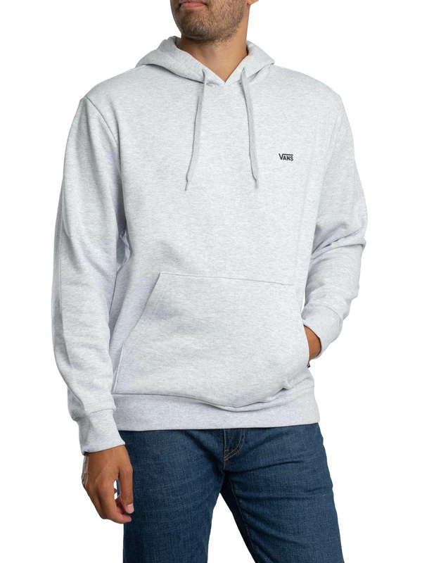 Vans Men's Left Chest Po, Light Grey Heather, XS