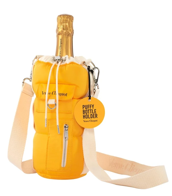 Veuve Clicquot Yellow Label, Puffy Bottle Holder, 75cl