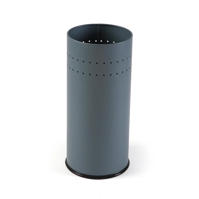 Versa Malena Umbrella Stand for Entrance, Bedroom or Hall, Modern Umbrella Holder, Dimensions (H x L x W) 50 x 23 x 23 cm, Metal, Grey