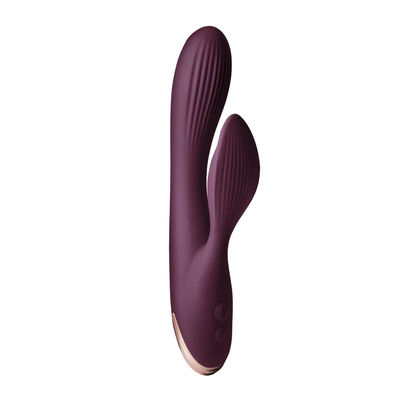 Climaximum Lyanna – Dual Stimulation Rabbit Vibrator, 10 Vibration Modes, Dual Motors for Internal & External Pleasure, Ergonomic Design, Quiet, Body-Safe, 260g