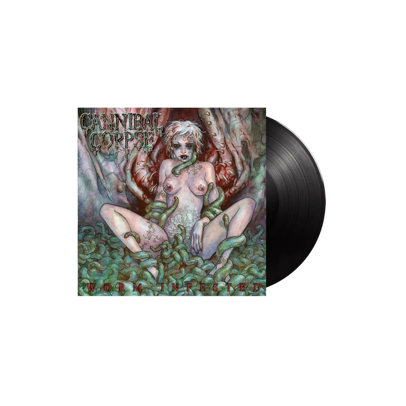 Back on Black Worm Infested Vinyl - New Store Stock Rock Album