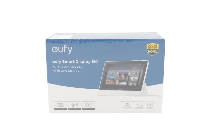 eufy Smart Display E10, eufy Edge Security Center, Expandable Local Storage Up to 16TB, Product Compatibility, Military-Grade Encryption, No Monthly Fees