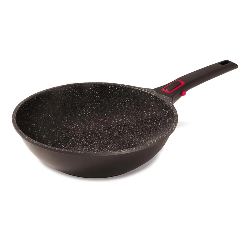Baumalu Wok Frying Pan 30 cm Granite Pro Ceramic