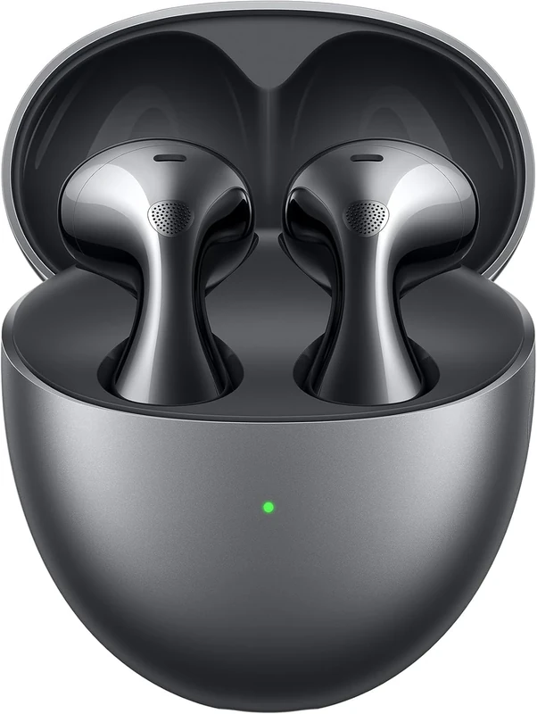 HUAWEI FreeBuds 6, Earbuds, Ear-Wrapping Wearing Comfort, Dual-Driver True Sound, Open-Fit ANC, 36 Hours Music, IP54, Dual Device Connection, iOS & Android, 30 Month Warranty, Black
