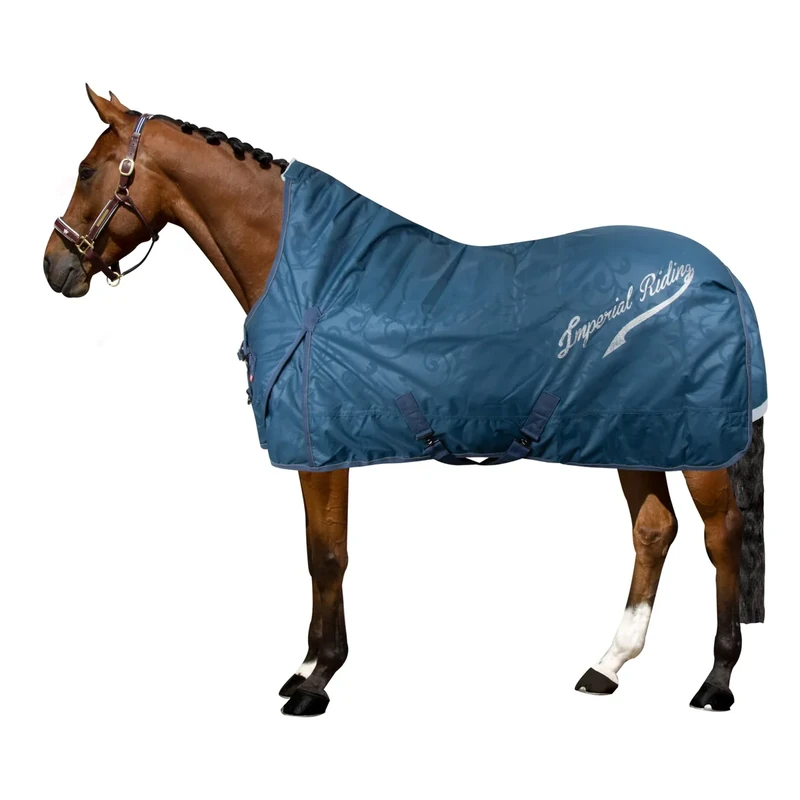 Imperial Riding IRHSuper-Dry Outdoor Blanket, 100 g, Sapphire, 195