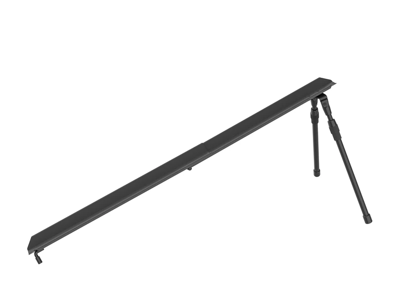 EUFAB 11640 Universal Load Rail for Bicycle Carriers, Approx. 115 cm, Variable Height 40 to 60 cm, Payload 30 kg, for Tyres from 8 to 10 cm, Foldable
