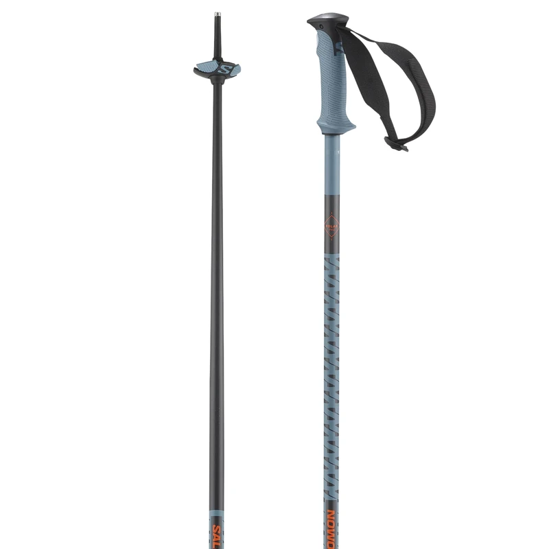Salomon POLAR PRO Trekking Poles for Trail Running, Lightweight Durable Hiking Poles for Outdoor Trekking and Hiking-Essentials, Copen Blue, 130cm