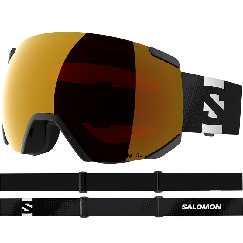 Salomon RADIUM ML Goggles, Unisex Anti-Fog Ski Goggles for Ski Snowboard and Mountain Adventures