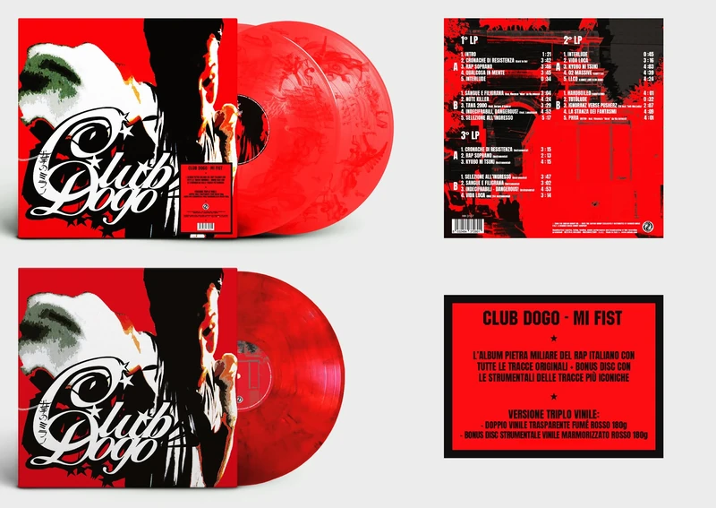 Mi Fist (2 Lp Trasparente Fumè Rosso + Lp Marmorizzato Rosso) [VINYL]