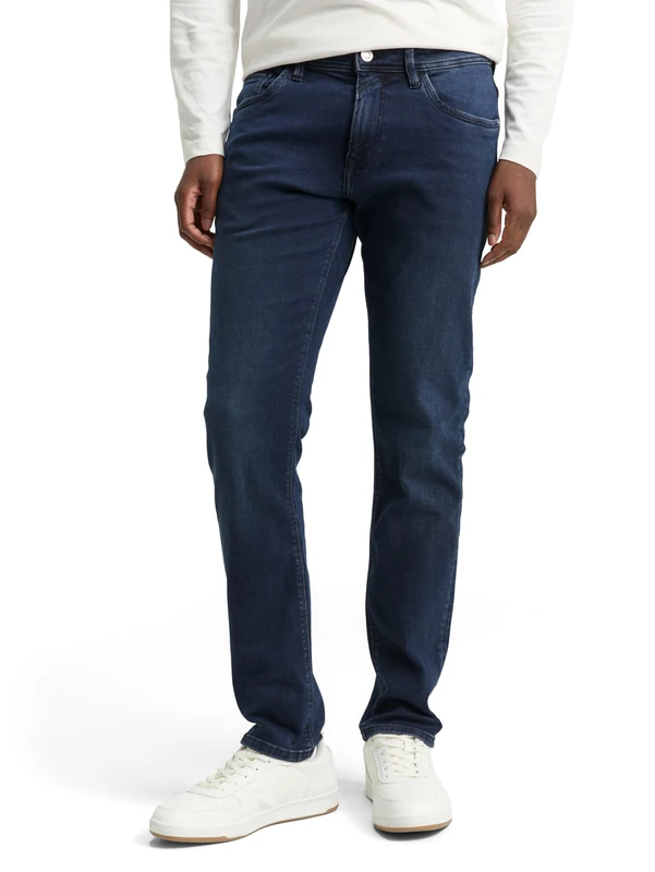 TOM TAILOR Denim Men's Jeans, 10173 – Dark Stone Blue Black Denim, 36 W/36 L