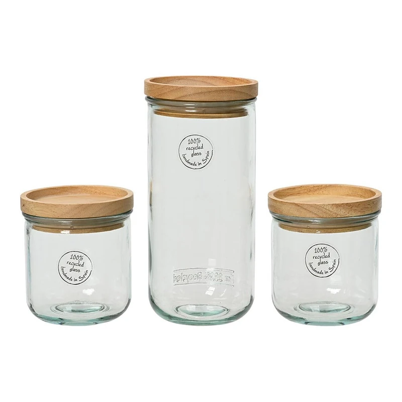 EDM Product Set of 3 Bottles EDM 869702 Transparent – Brand EAN: 8720725767997 - Image 1