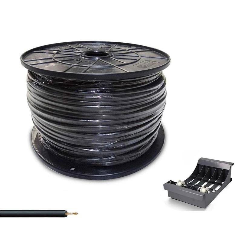 Sediles Unifilar Electric Cable Black 400 m h07z1-k Coil - Brand: Sediles - EAN: 8435734704092